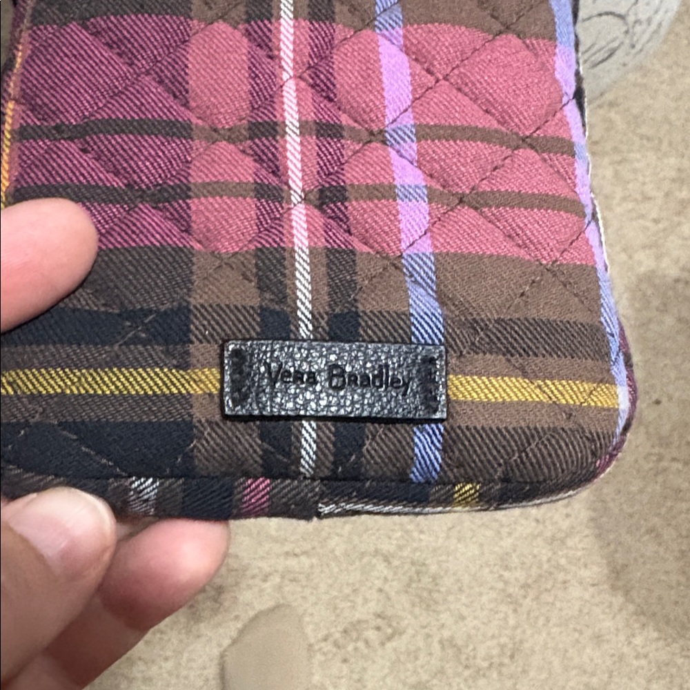Vera Bradley cross body phone/eyeglass purse - Picture 2 of 5
